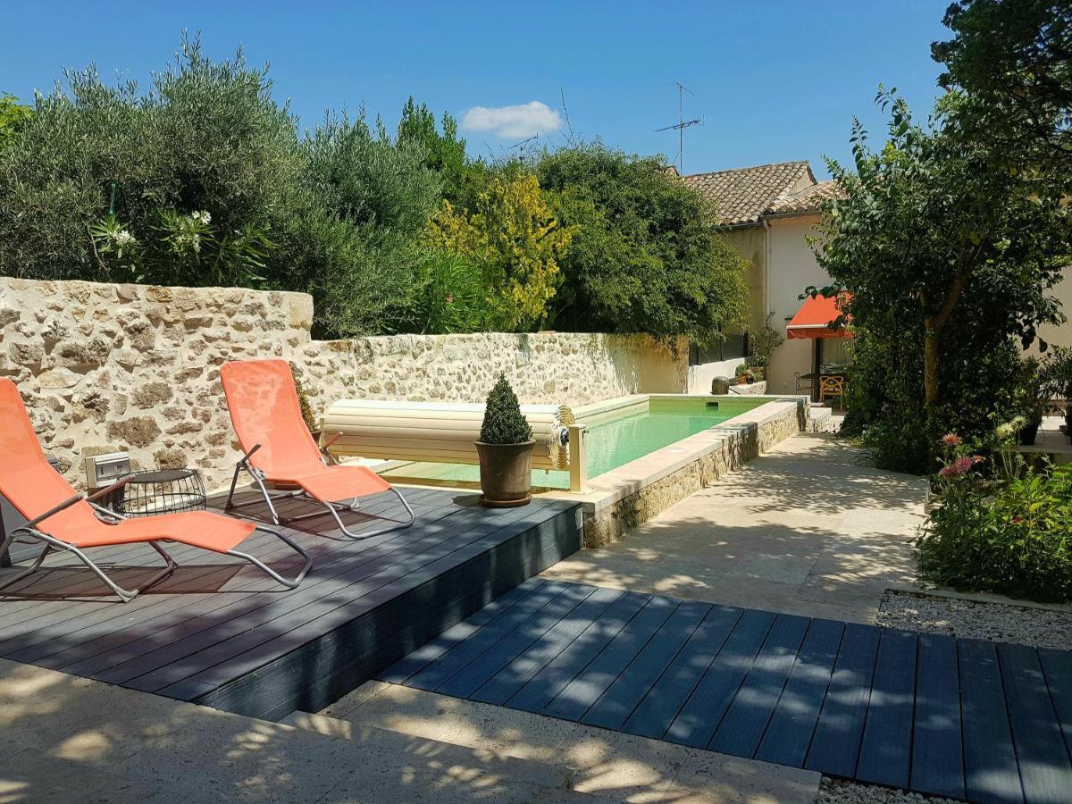 Villa Les Bignones Uzès Exterior foto